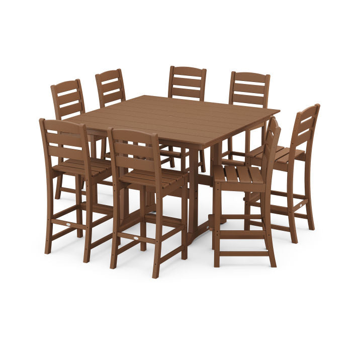 Lakeside 9-Piece Bar Side Chair Set