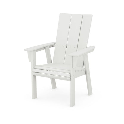 Modern Curveback Adirondack Dining Chair in Vintage Finish