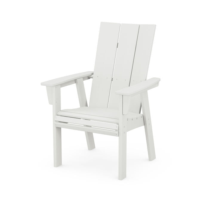 Modern Curveback Adirondack Dining Chair in Vintage Finish