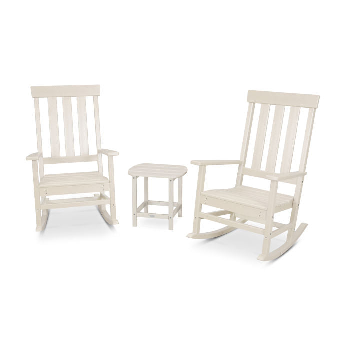 Portside 3-Piece Porch Rocking Chair Set