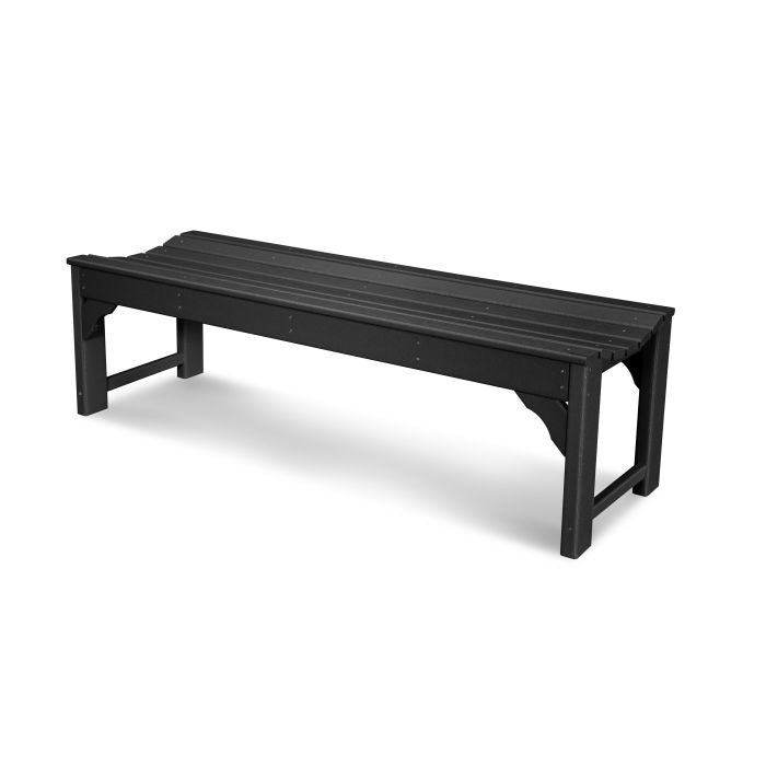 Traditional Garden 60" Backless Bench