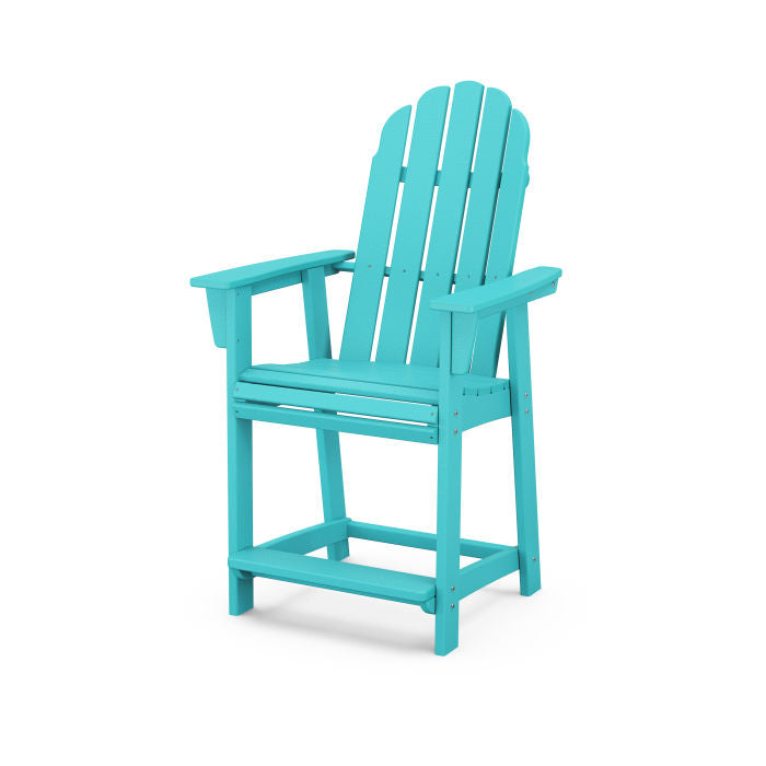 Vineyard Curveback Adirondack Counter Chair