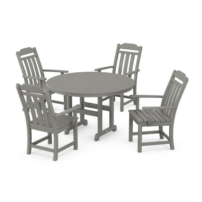 Country Living 5-Piece Round Farmhouse Dining Set