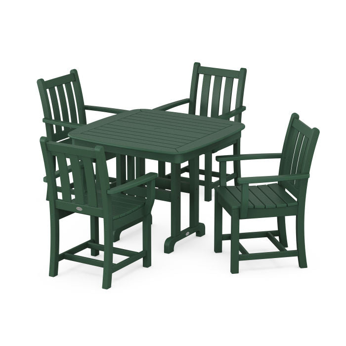 Traditional Garden 5-Piece Dining Set