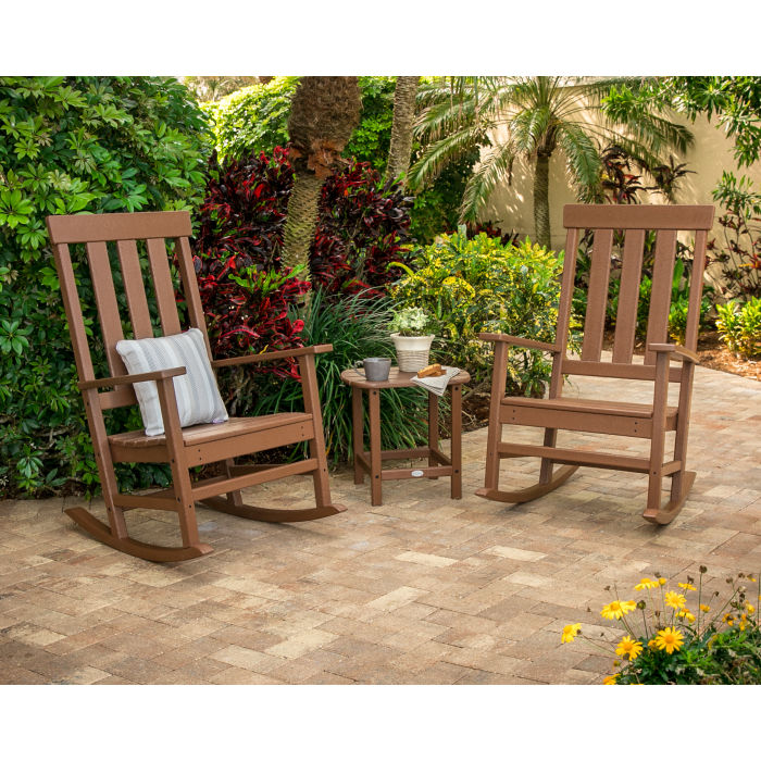 Portside 3-Piece Porch Rocking Chair Set