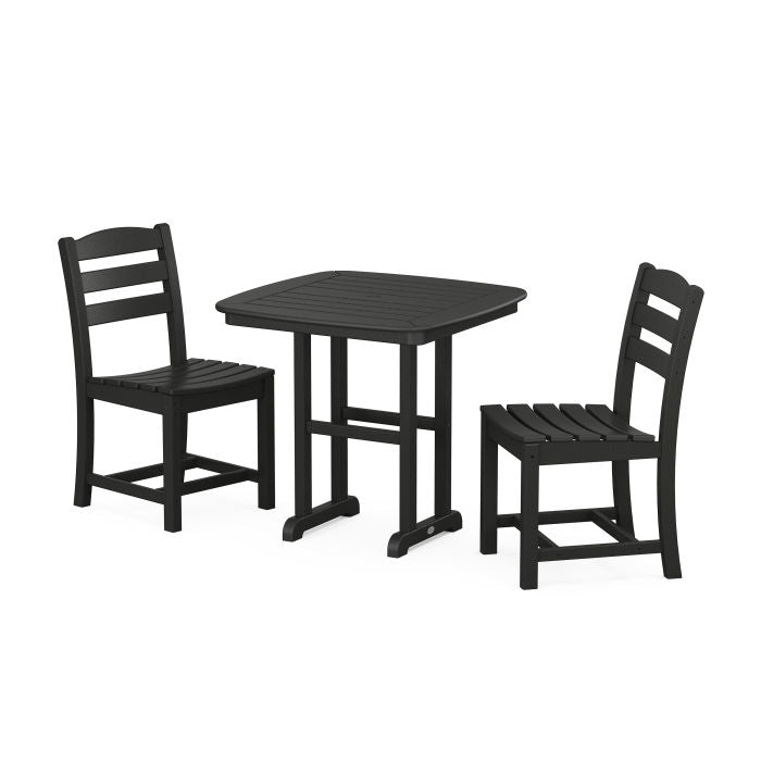 La Casa Café Side Chair 3-Piece Dining Set