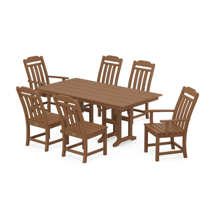 Country Living 7-Piece Farmhouse Dining Set