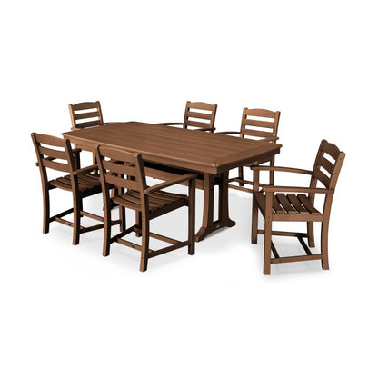 La Casa Café 7-Piece Arm Chair Dining Set
