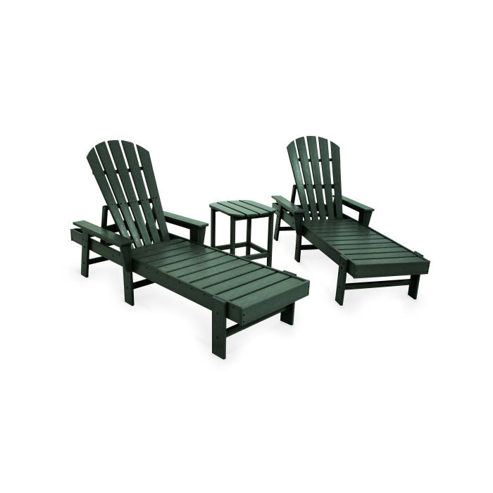South Beach Chaise 3-Piece Set