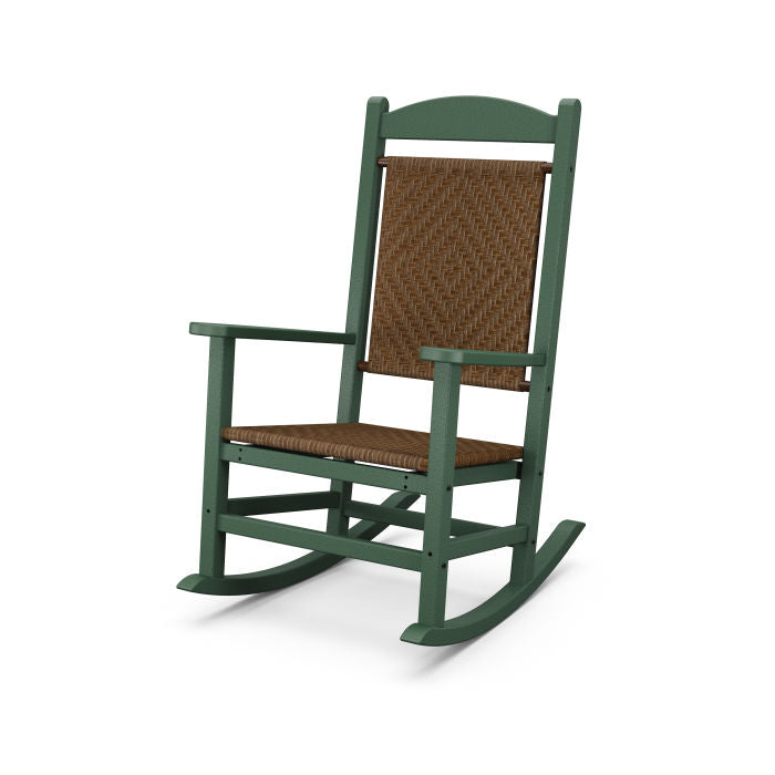 Presidential Woven Rocking Chair