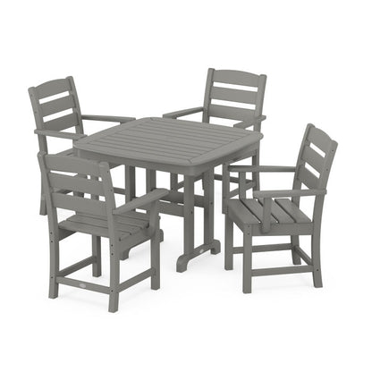 Lakeside 5-Piece Arm Chair Dining Set