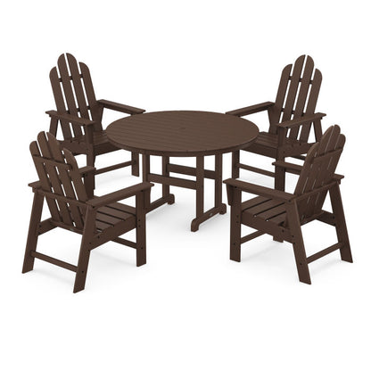 Long Island 5-Piece Round Farmhouse Dining Set