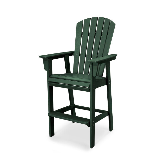 Nautical Curveback Adirondack Bar Chair