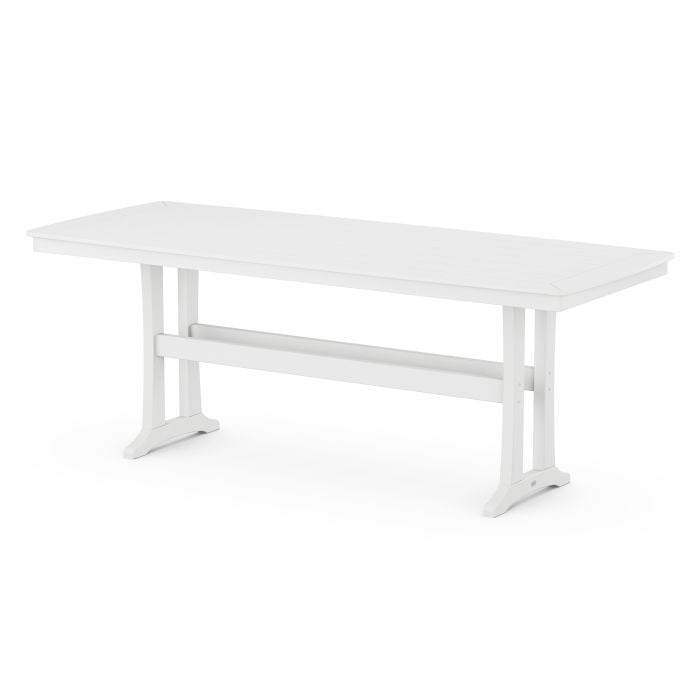 Nautical Trestle 39" x 97" Counter Table