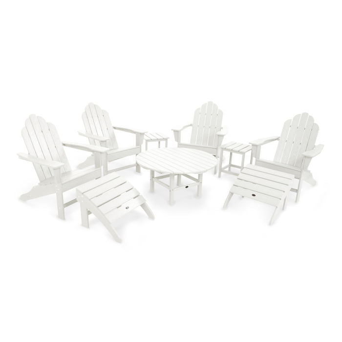Long Island Adirondack 9-Piece Conversation Group