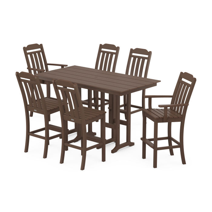 Country Living 7-Piece Farmhouse Bar Set