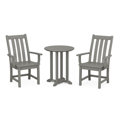 Vineyard 3-Piece Round Dining Set