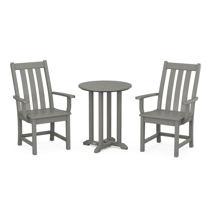 Vineyard 3-Piece Round Dining Set