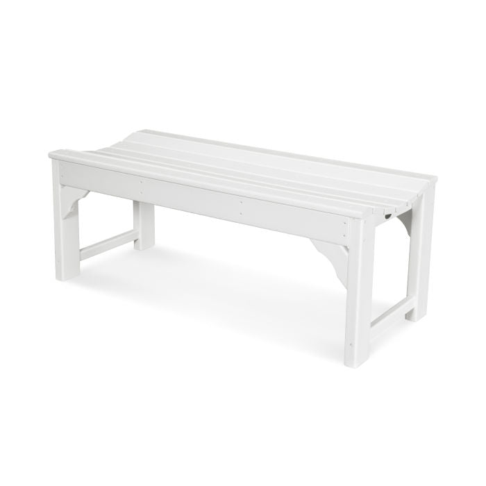 Traditional Garden 48" Backless Bench