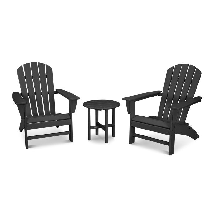 Nautical 3-Piece Adirondack Set