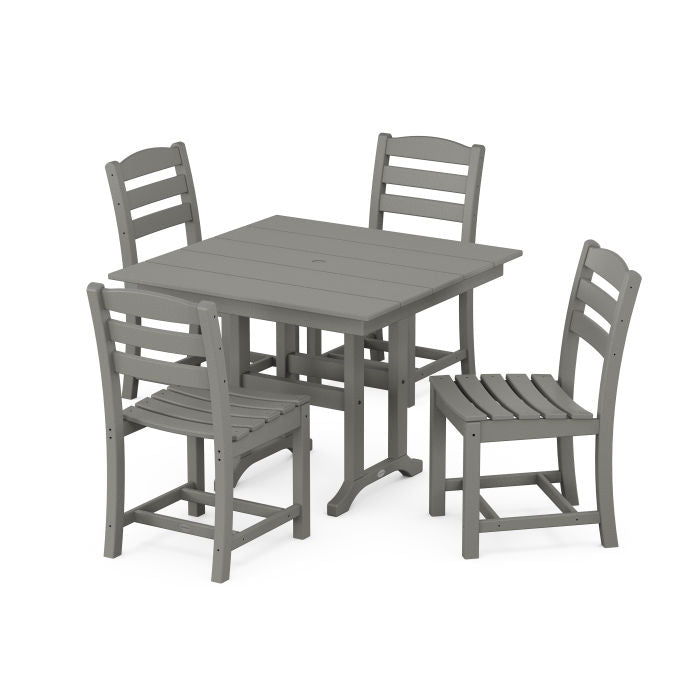 La Casa Café Side Chair 5-Piece Farmhouse Dining Set