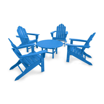 Long Island Adirondack 5-Piece Conversation Group