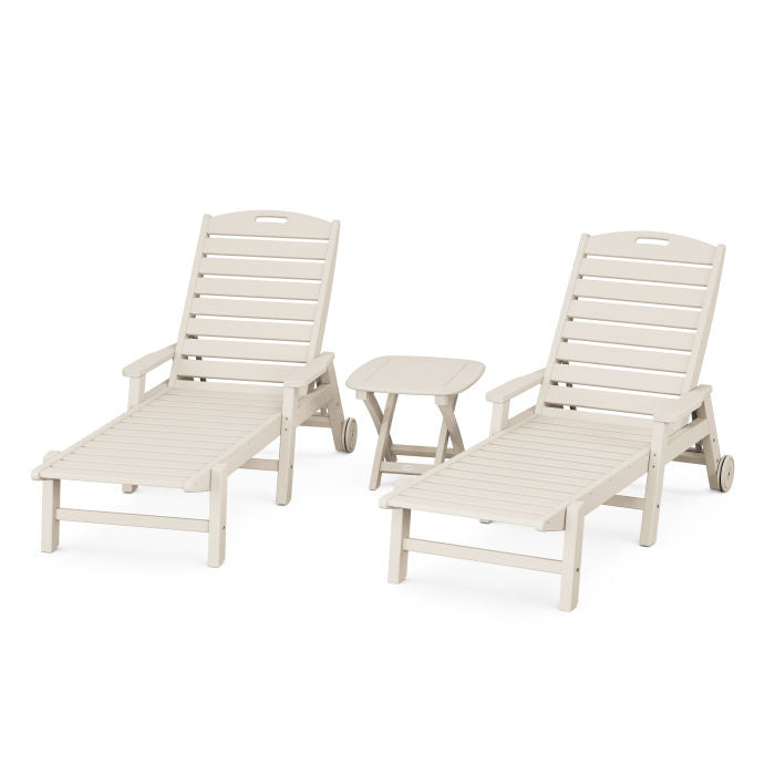 Nautical 3-Piece Chaise Set