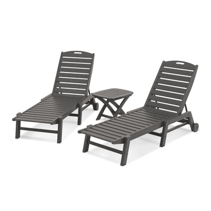 Nautical 3-Piece Chaise Set