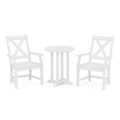Braxton 3-Piece Round Dining Set