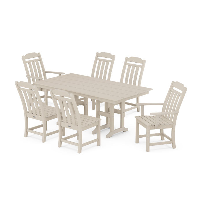 Country Living 7-Piece Farmhouse Dining Set