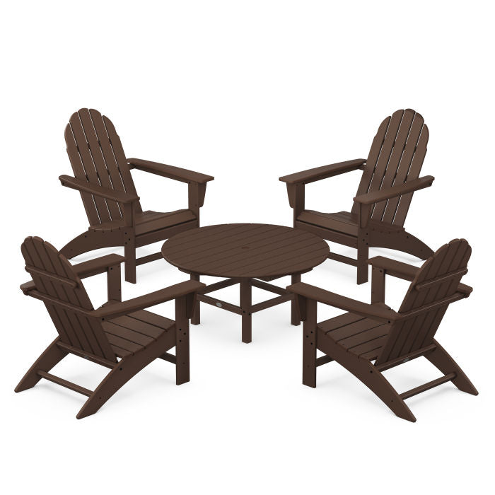 Vineyard 5-Piece Adirondack Chair Conversation Set