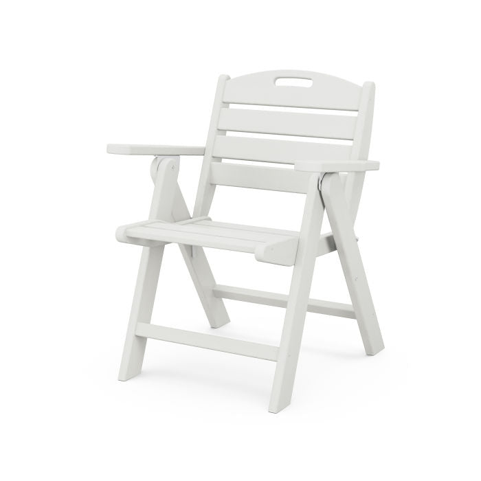 Nautical Folding Lowback Chair in Vintage Finish
