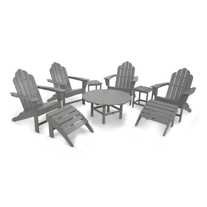 Long Island Adirondack 9-Piece Conversation Group