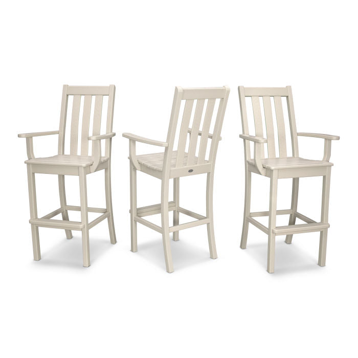 Vineyard Bar Arm Chair 3-Pack