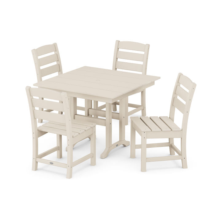 Lakeside Side Chair 5-Piece Farmhouse Dining Set