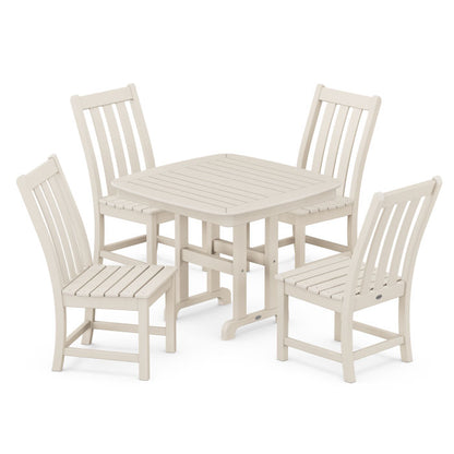 Vineyard 5-Piece Side Chair Dining Set