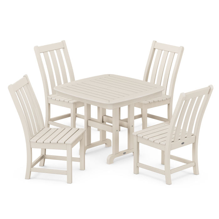 Vineyard 5-Piece Side Chair Dining Set