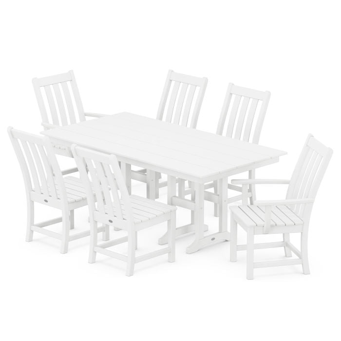 Vineyard 7-Piece Farmhouse Dining Set