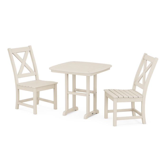 Braxton Side Chair 3-Piece Dining Set