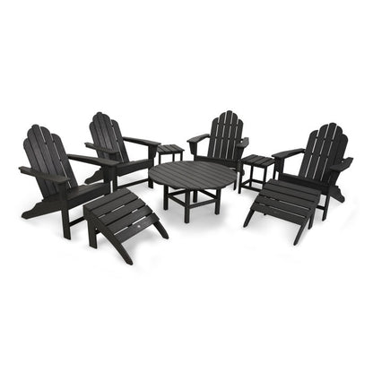 Long Island Adirondack 9-Piece Conversation Group