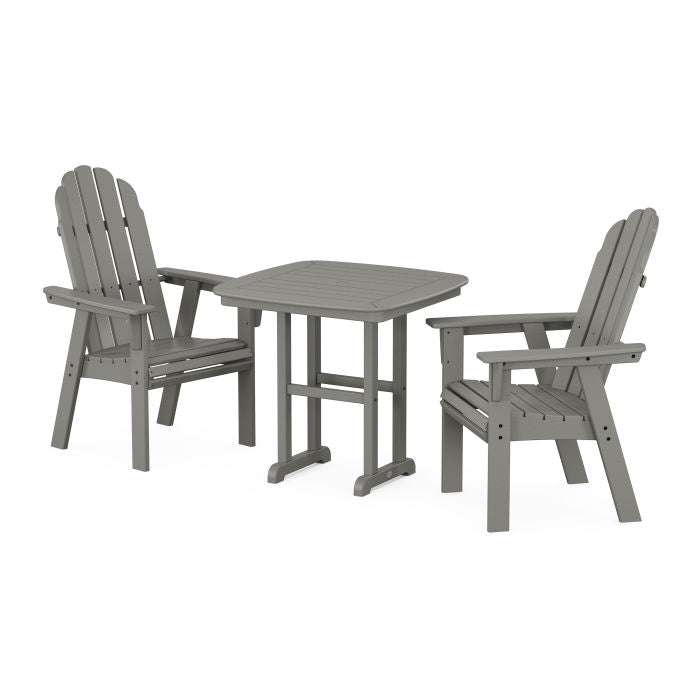 Vineyard Adirondack 3-Piece Dining Set