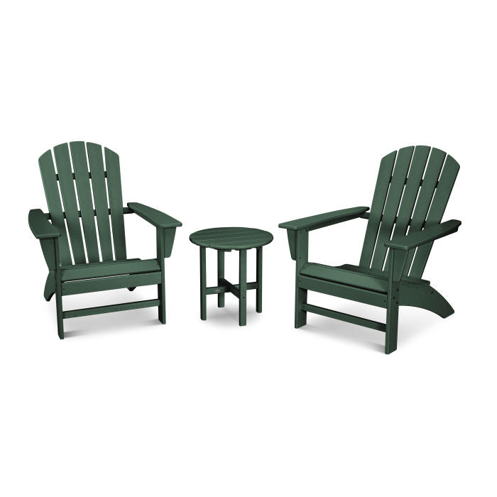 Nautical 3-Piece Adirondack Set