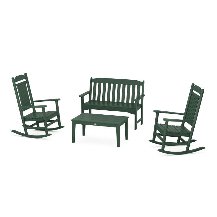 Cottage Legacy Rocking Chair 4-Piece Porch Set