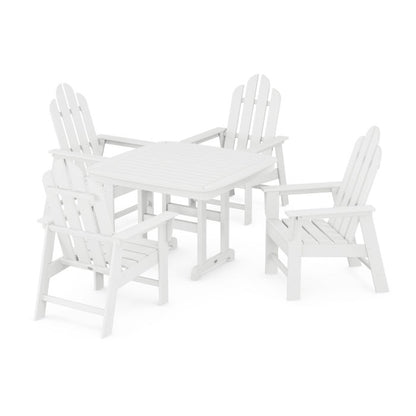 Long Island 5-Piece Dining Set with Trestle Legs