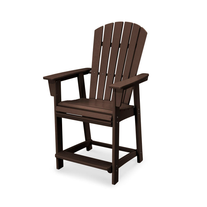 Nautical Curveback Adirondack Counter Chair