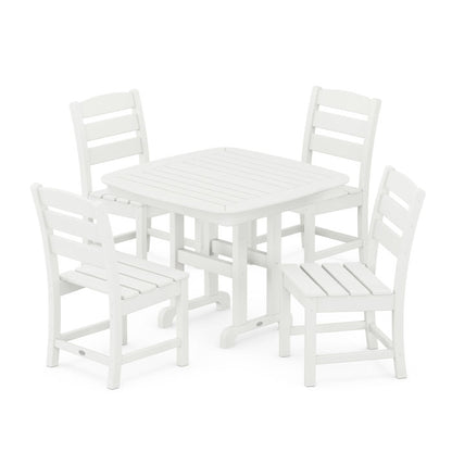 Lakeside 5-Piece Side Chair Dining Set in Vintage Finish