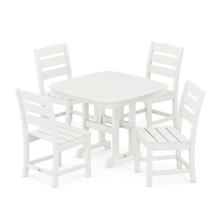 Lakeside 5-Piece Side Chair Dining Set in Vintage Finish