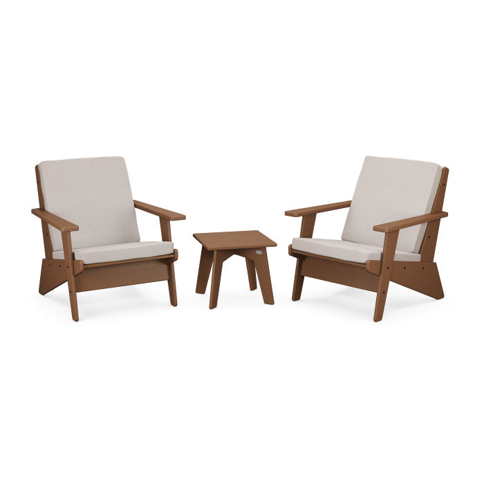 Riviera Modern Lounge 3-Piece Set