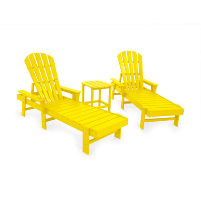 South Beach Chaise 3-Piece Set