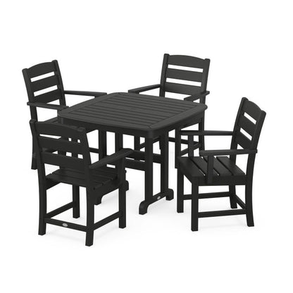 Lakeside 5-Piece Arm Chair Dining Set